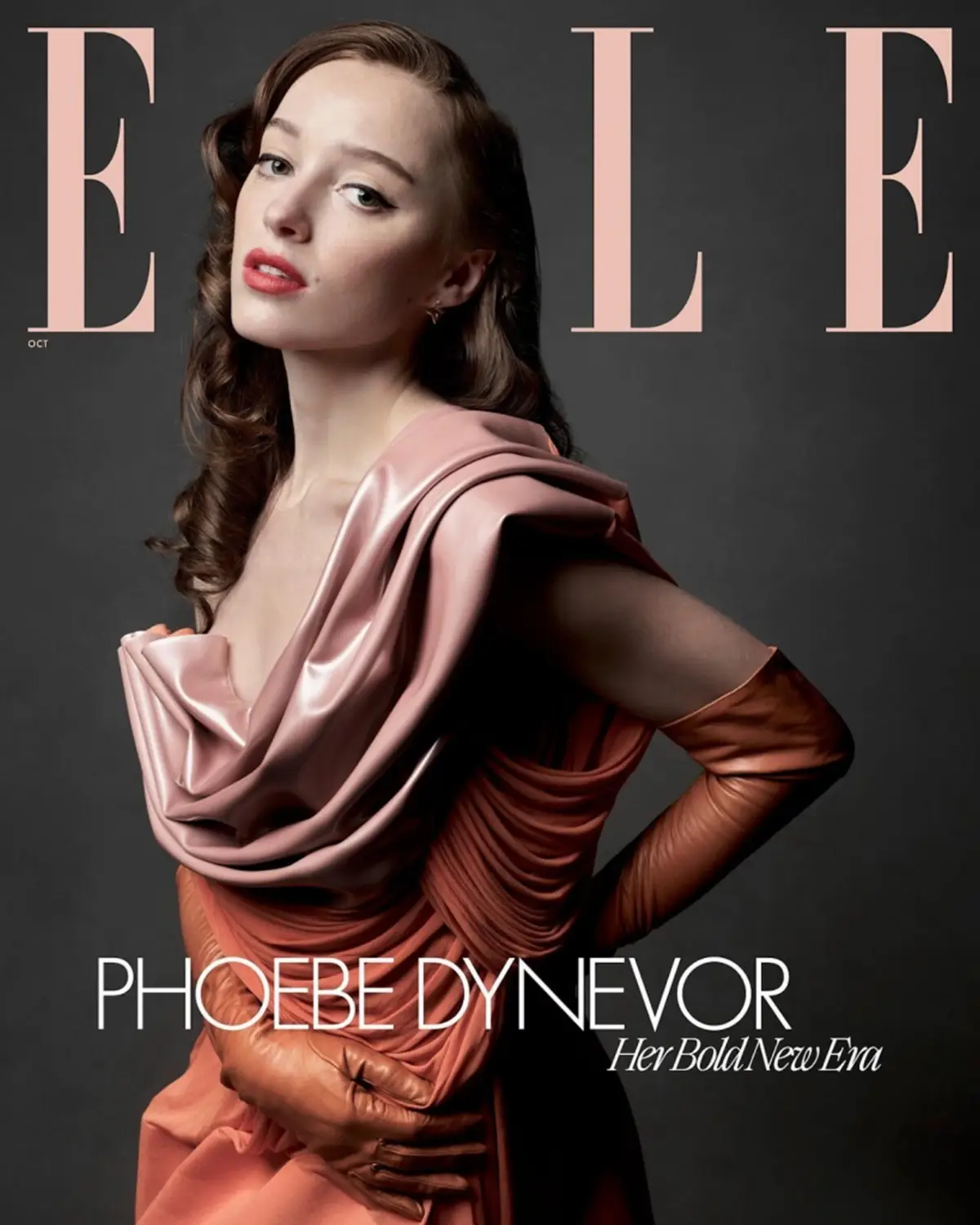 Elle USA Magazine Phoebe Dynevor, Jessica Alba, Rachel Zegler, Fashion, Oct 2023