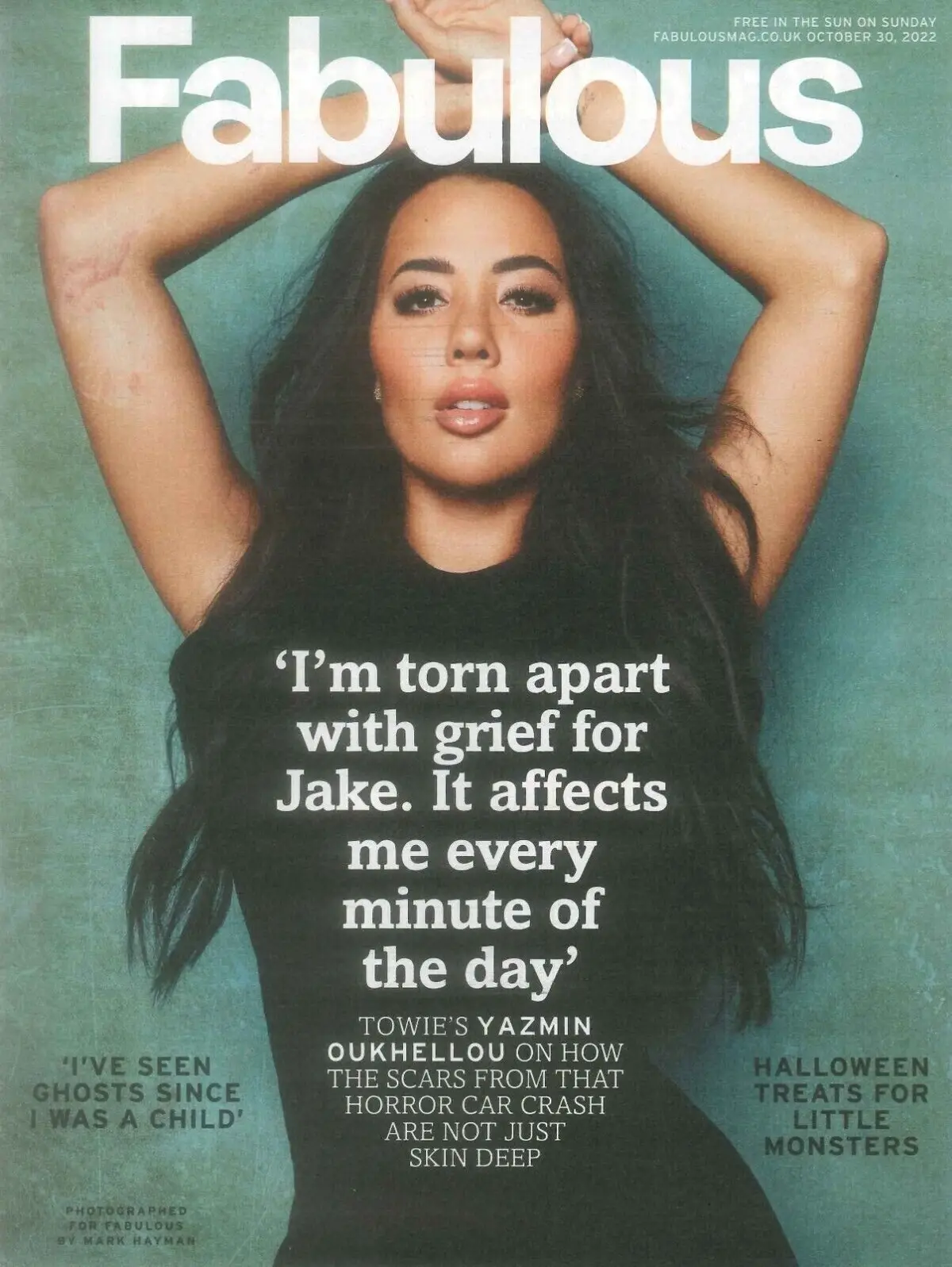 Fabulous Magazine: Yazmin Oukhellou, Brian McFadden, Mo Gilligan, 30.10.22