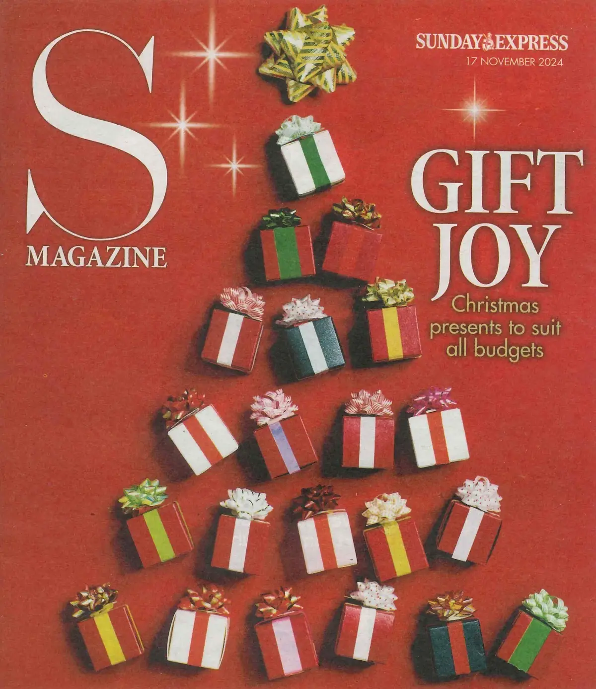 Sunday Express Magazine: Christmas Present Guide, Ruby Wax, Vorderman, 17.11.24