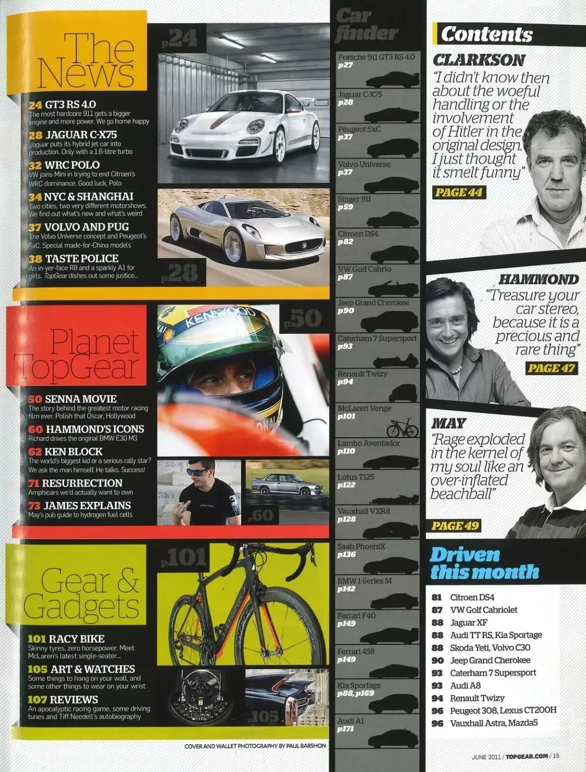 BBC Top Gear Magazine: Issue #218, Lambo Aventador, Lotus Type 125, June 2011 - image 3 | Free standard UK delivery included | Discount Quality Products