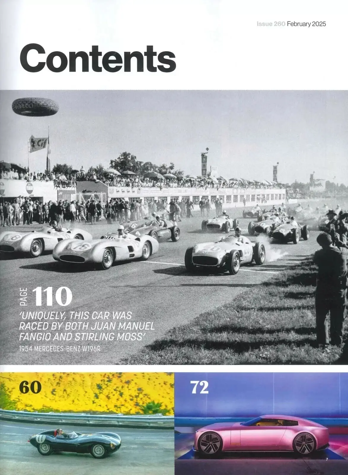 Octane Magazine #260, Superminis, Jaguar D-Type, Porsche Turbos, Alfa, Feb 2025 - image 2 | Free standard UK delivery included | Discount Quality Products