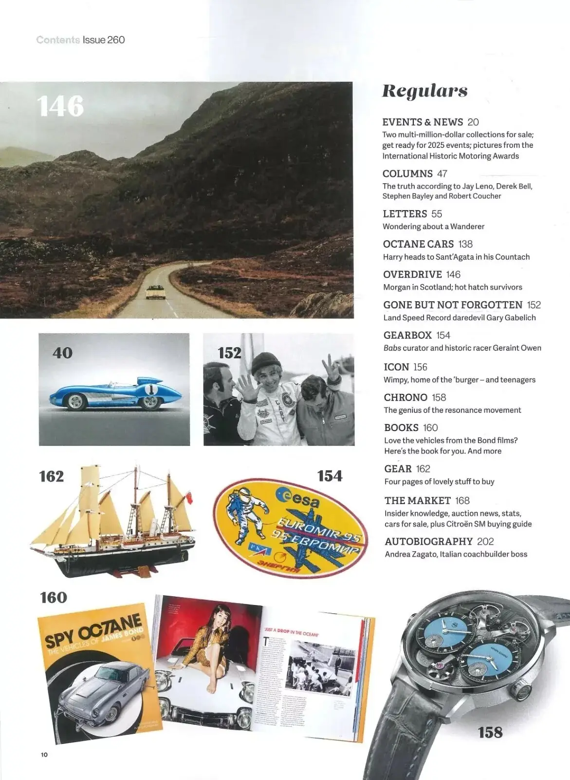 Octane Magazine #260, Superminis, Jaguar D-Type, Porsche Turbos, Alfa, Feb 2025 - image 4 | Free standard UK delivery included | Discount Quality Products