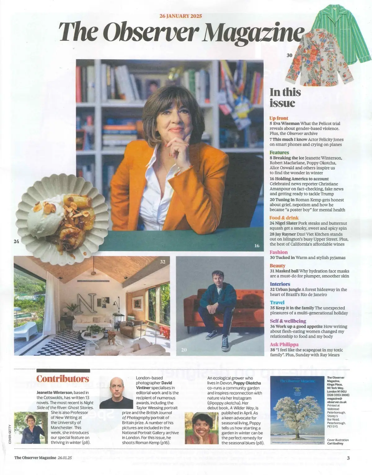 Observer Magazine: Felicity Jones, Roman Kemp, Ray Mears, Pelicot Trial, 26.1.25 - image 2 | Free standard UK delivery included | Discount Quality Products