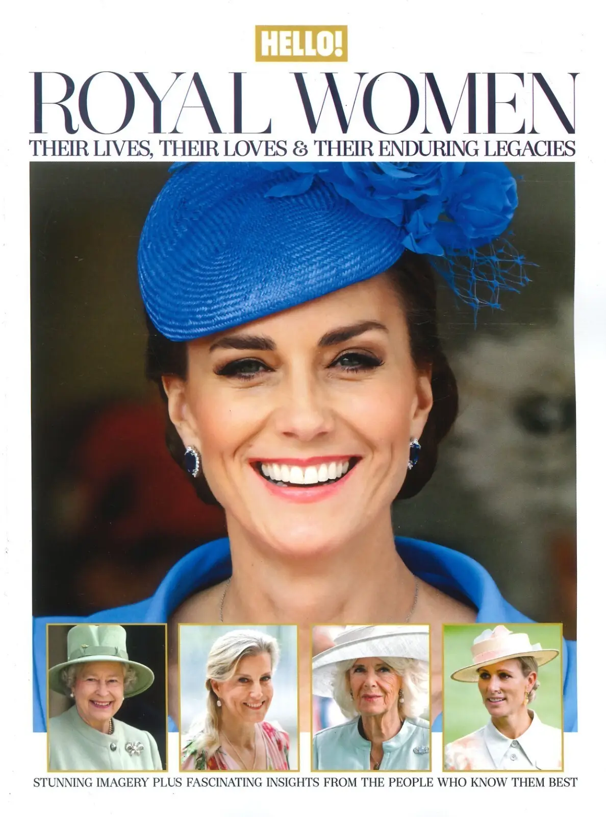 HELLO! Magazine Royal Women, Princess Kate, Queen Camilla, Elizabeth, Z. Tindall