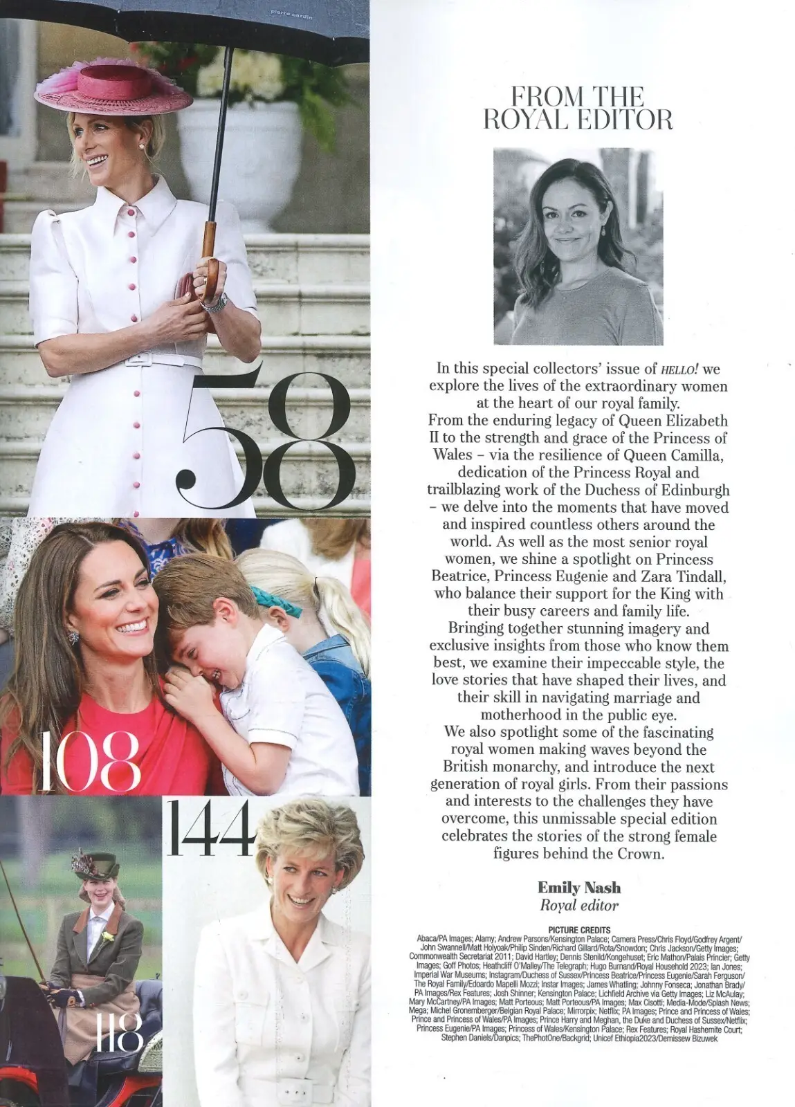 HELLO! Magazine Royal Women, Princess Kate, Queen Camilla, Elizabeth, Z. Tindall - image 3 | Free standard UK delivery included | Discount Quality Products