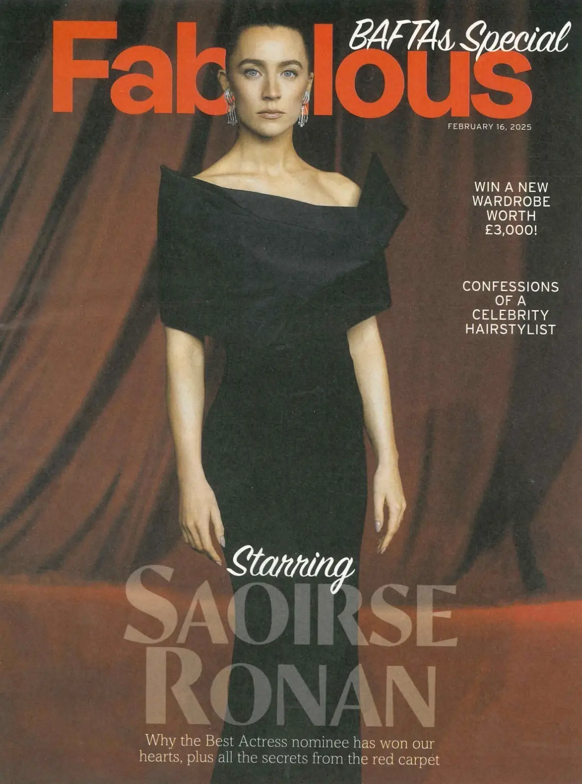 Fabulous Magazine: BAFTAs Special, Saoirse Ronan, Karen Hauer, Gary Kemp 16.2.25