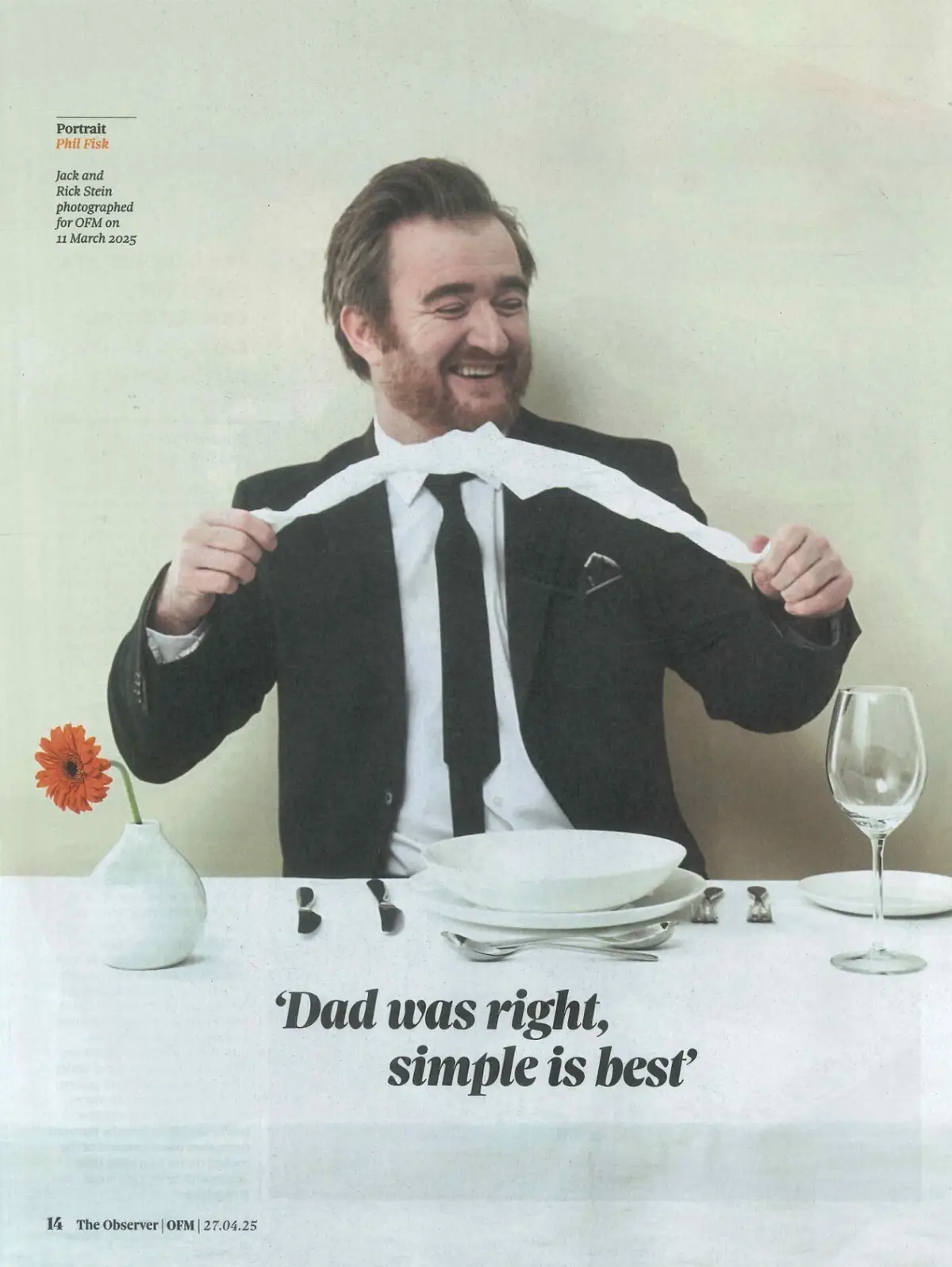 Observer Magazine Food Monthly: Rick & Jack Stein, Nigel Slater, April 2025 - image 3 | Free standard UK delivery included | Discount Quality Products