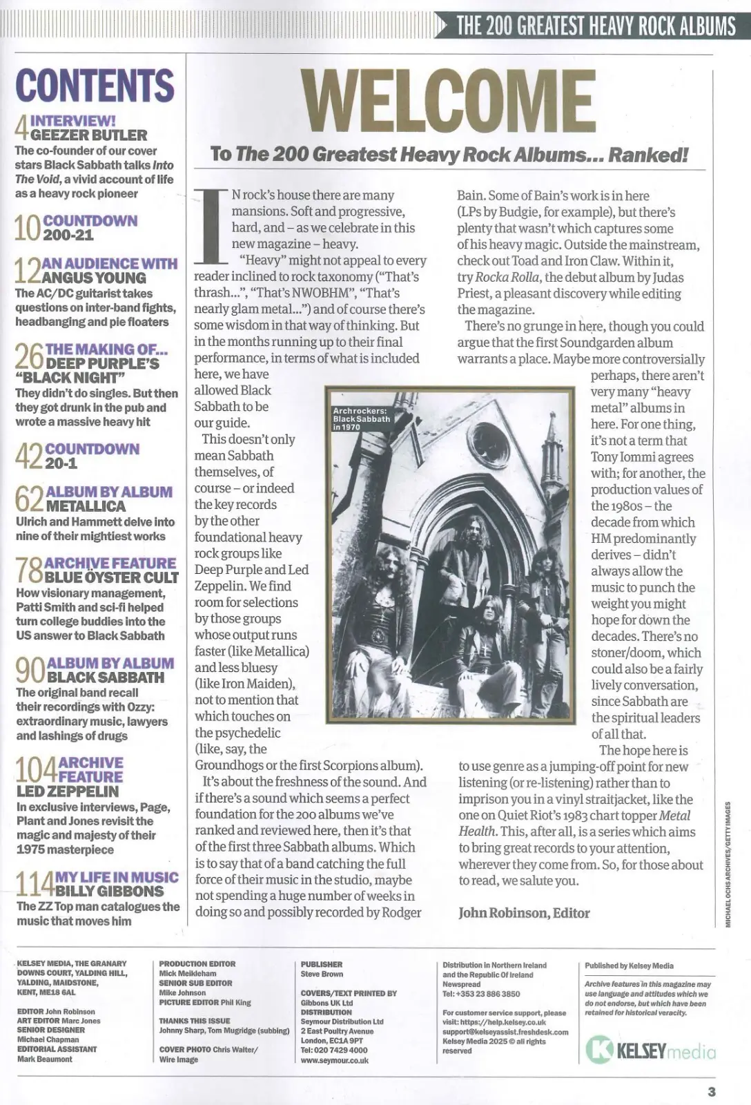 Uncut Magazine 200 Greatest Heavy Rock Albums Ranked, Ultimate Record Collection - image 2 | Free standard UK delivery included | Discount Quality Products