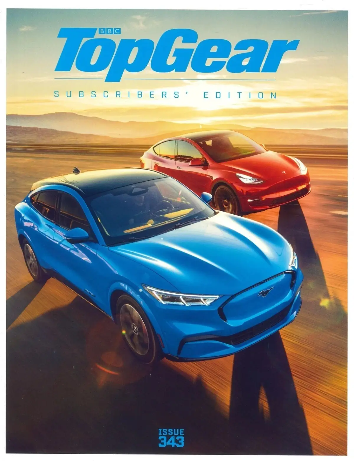 BBC Top Gear Magazine: Issue #343, Ford Mach-E, Tesla Model Y, BMW, Jan 2021