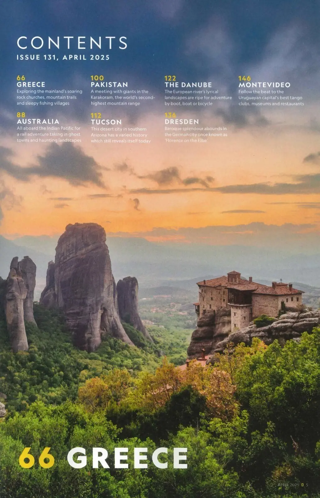 National Geographic Traveller Magazine: Greece, Arizona, Pakistan, April 2025 - image 2 | Free standard UK delivery included | Discount Quality Products