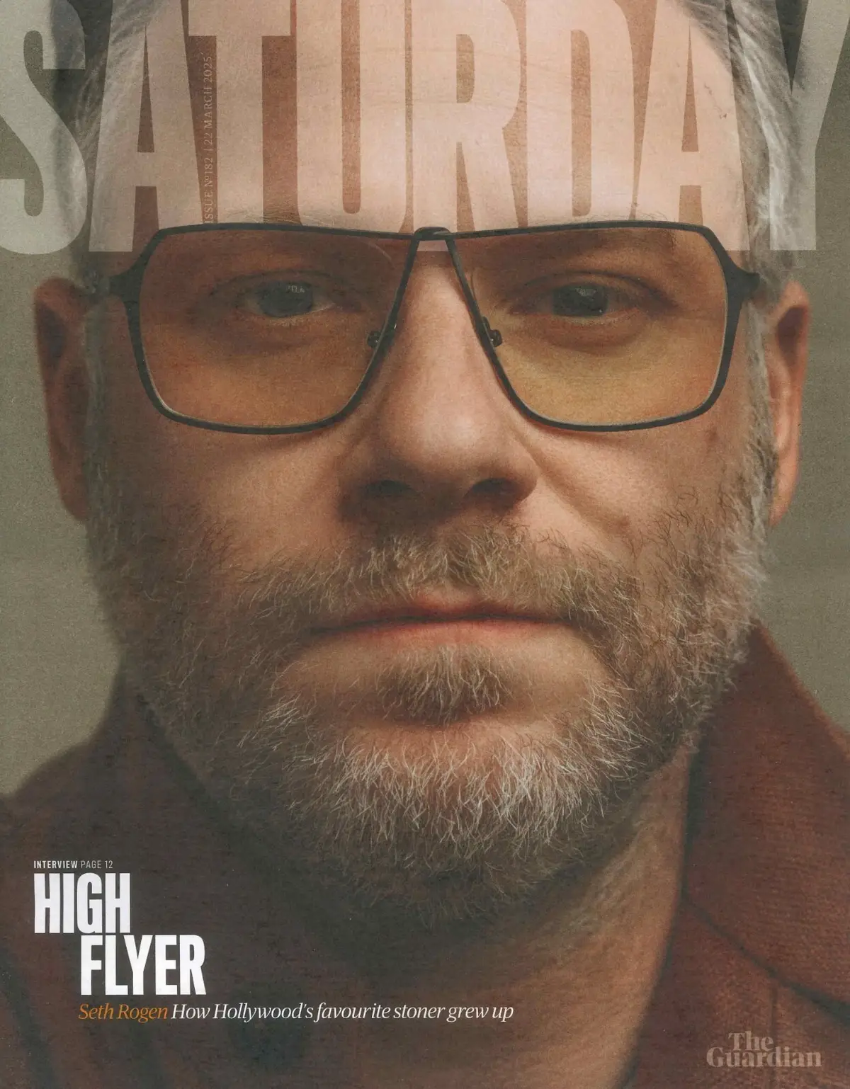 Guardian Saturday Magazine: Seth Rogen, Corrie Boys, Chris Bonington, 22.3.25