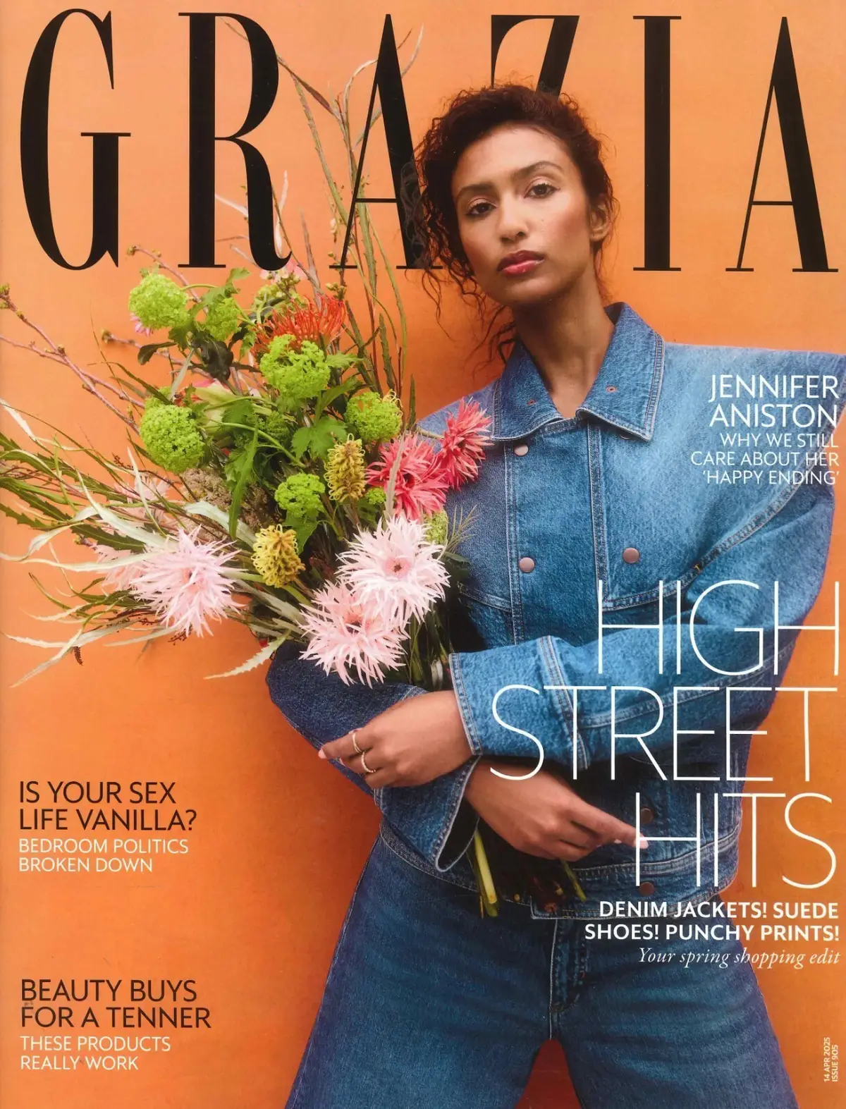 Grazia Magazine Jennifer Aniston, Gwyneth Paltrow, Kim Kardashian, Style 14.4.25