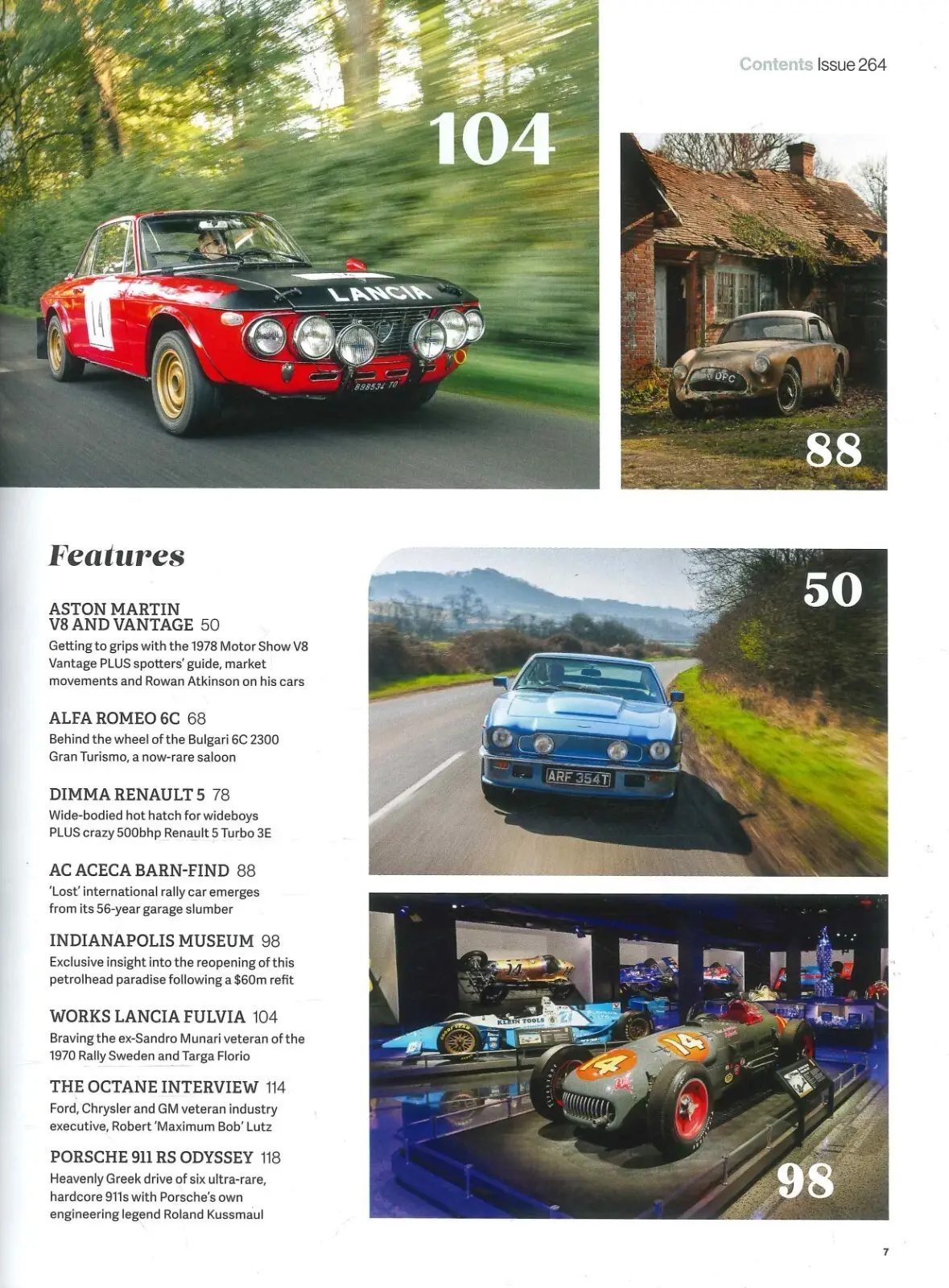 Octane Magazine: #264, Rowan Atkinson, Aston Martin V8, Muscle Car, June 2025 - image 3 | Free standard UK delivery included | Discount Quality Products