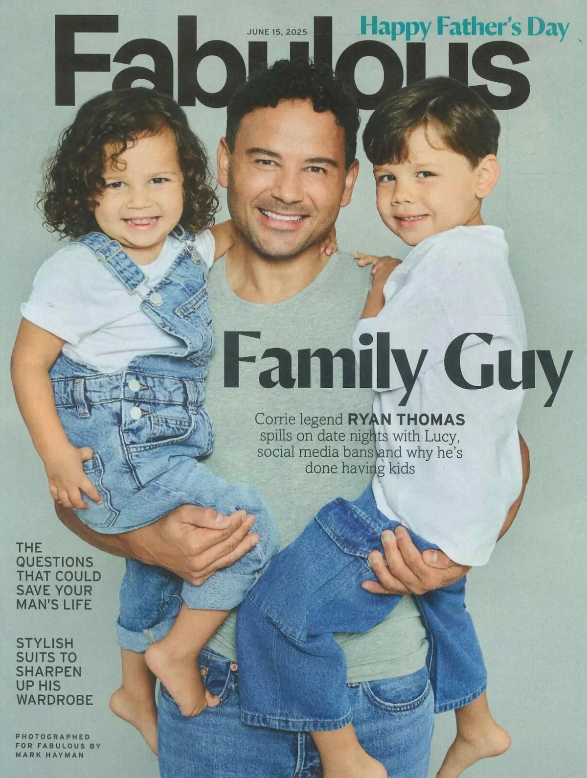 Fabulous Magazine: Ryan Thomas, Vito Coppola, Alice Beer, Karren Brady, 15.6.25