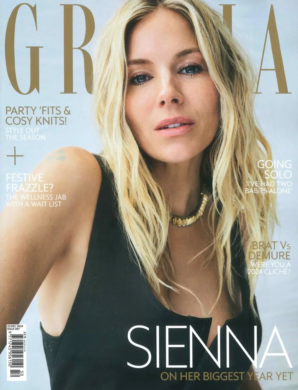 Grazia Magazine: Sienna Miller, Princess Kate, Taylor Swift, Christmas, 23.12.24