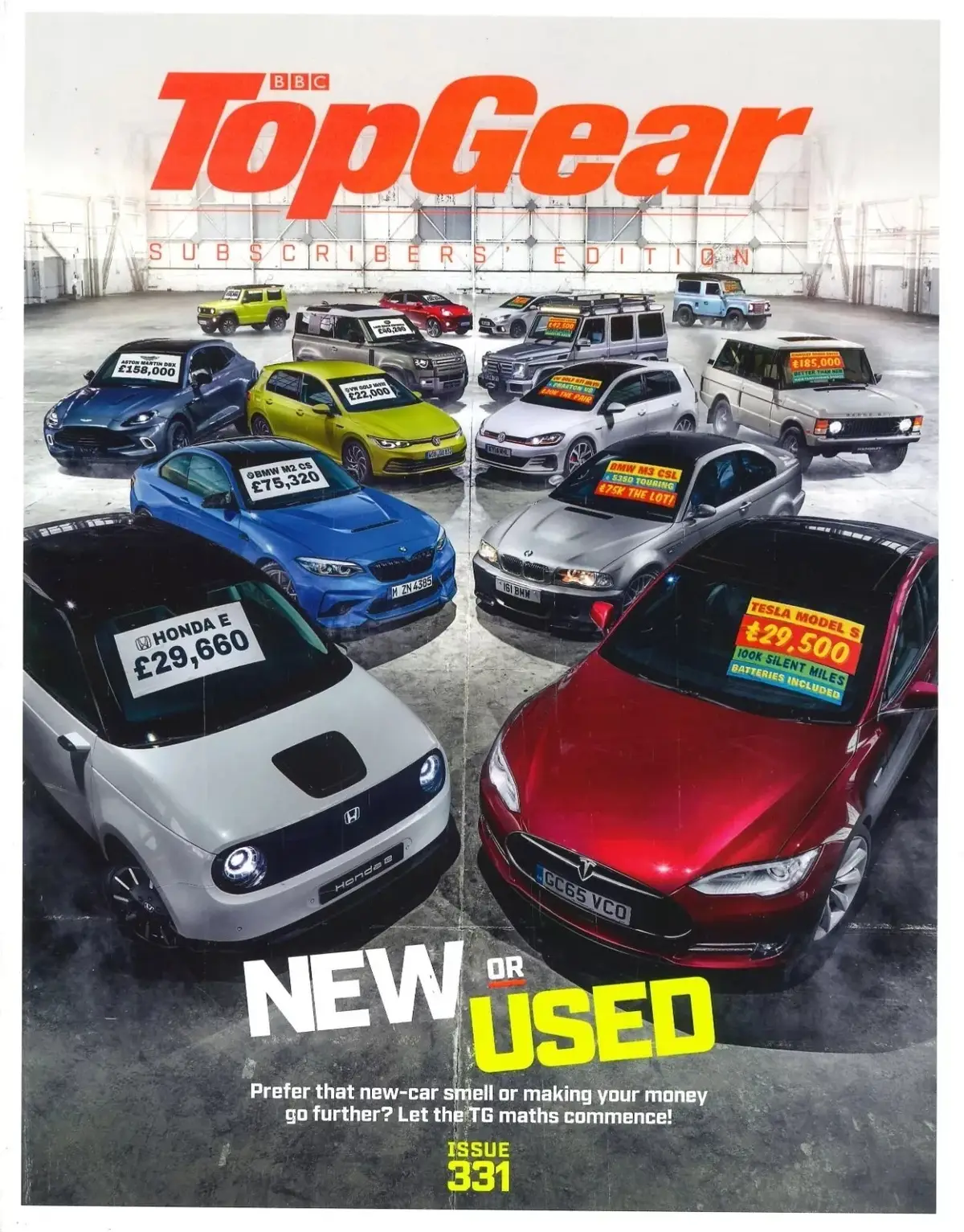 BBC Top Gear Magazine: Issue #331, Lambo SVJ Roadster, McLaren M6, Feb 2020