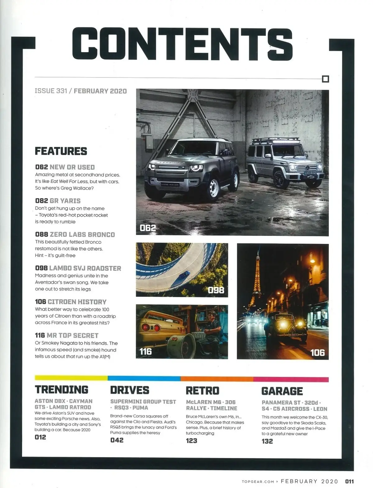 BBC Top Gear Magazine: Issue #331, Lambo SVJ Roadster, McLaren M6, Feb 2020 - image 3 | Free standard UK delivery included | Discount Quality Products