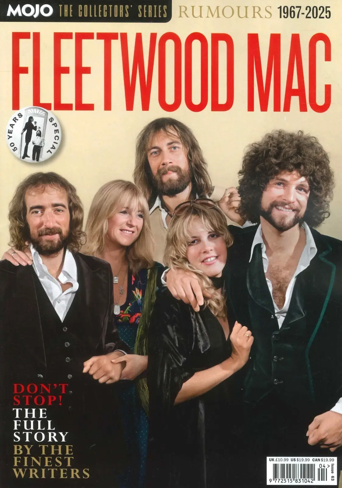 Mojo Collectors' Series Magazine: Fleetwood Mac, 50 Years, Rumours 1967-2025