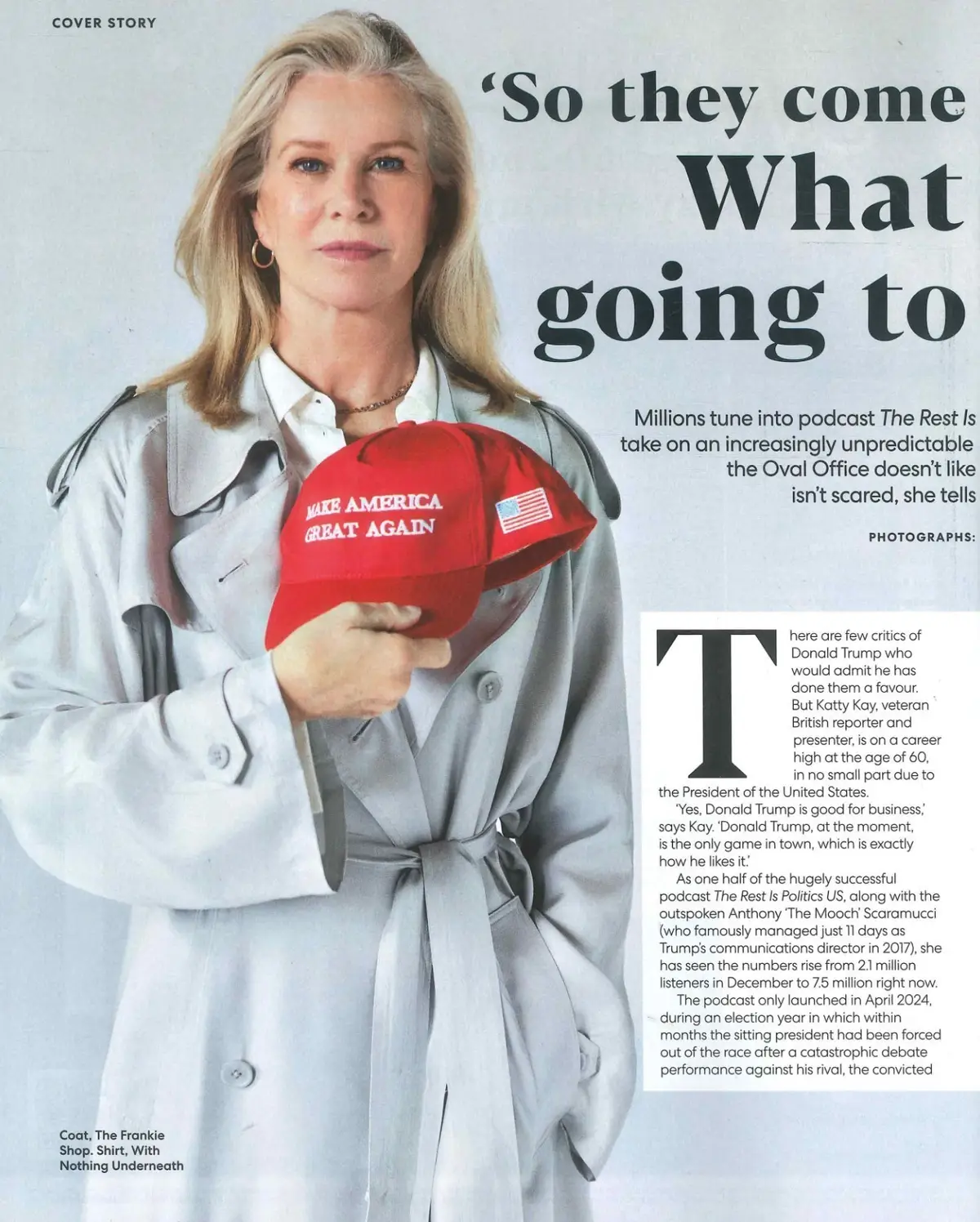 You Magazine Katty Kay Takes On Trump, Jo Malone, Kimberley Walsh, Style, 6.7.25 - image 3 | Free standard UK delivery included | Discount Quality Products