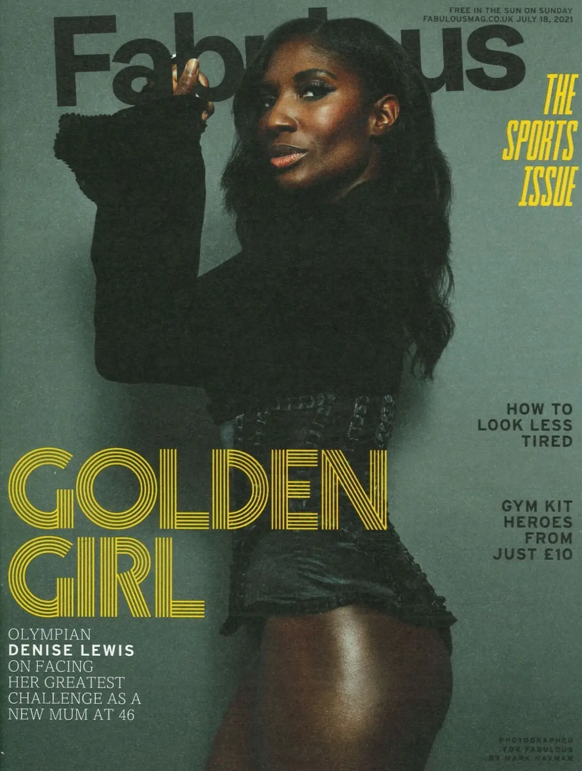 Fabulous Magazine: Denise Lewis, Jessica Ennis-Hill, Lilah Parsons, 18.7.21