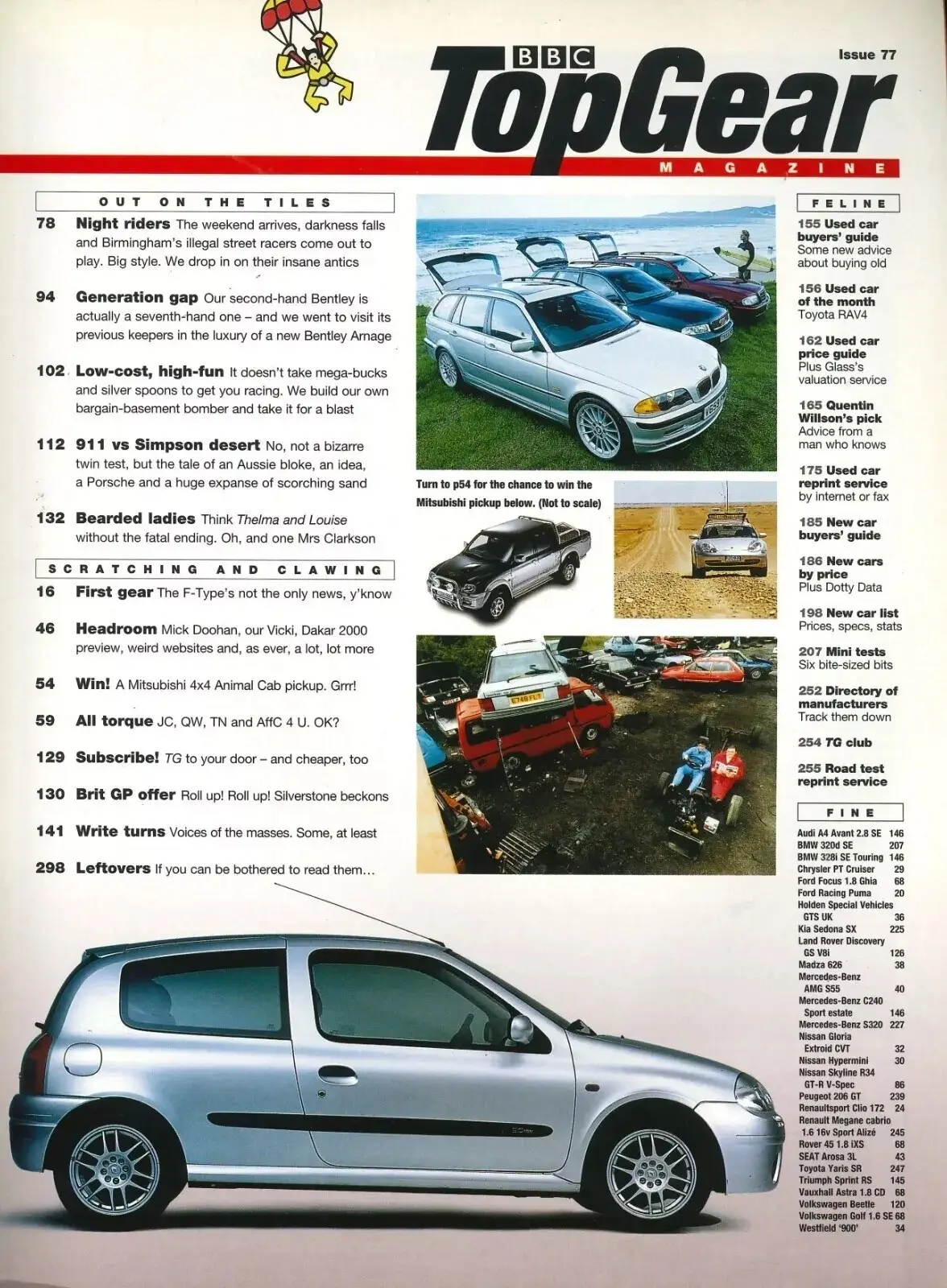 BBC Top Gear Magazine Issue 77, Jaguar F-Type, Puma, Rover 45, Ford, Feb 2000 - image 3 | Free standard UK delivery included | Discount Quality Products