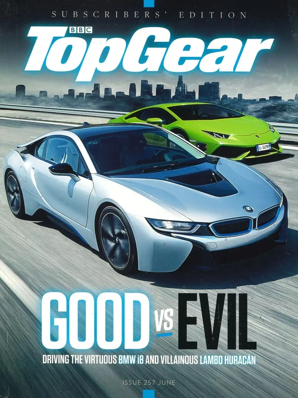 BBC Top Gear Magazine: Issue #257, BMW i8, Lambo Huracan, Porsche, June 2014