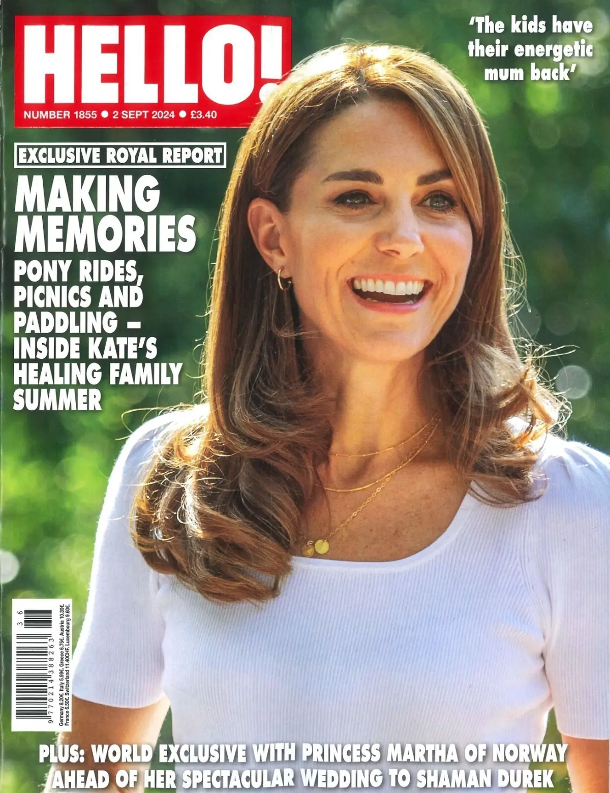 HELLO! Magazine: Kate Middleton, Norway Princess Martha, Taylor Swift, 2.9.24