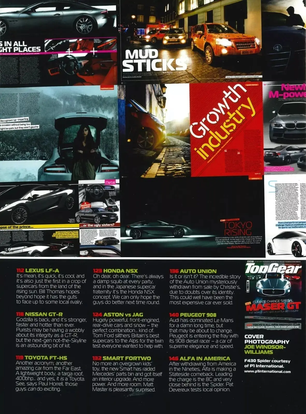 BBC Top Gear Magazine: Issue #164, Peugeot 908, Alfa Spider, Lexus, April 2007 - image 2 | Free standard UK delivery included | Discount Quality Products