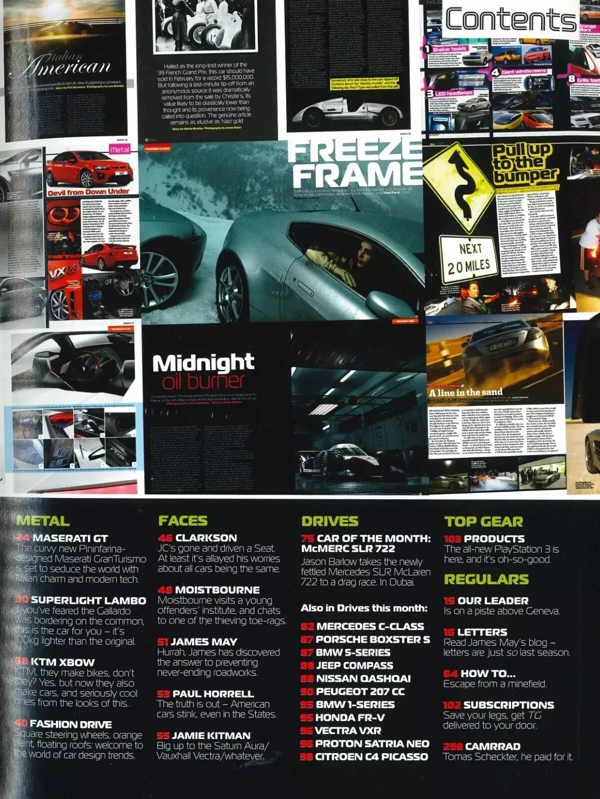 BBC Top Gear Magazine: Issue #164, Peugeot 908, Alfa Spider, Lexus, April 2007 - image 3 | Free standard UK delivery included | Discount Quality Products