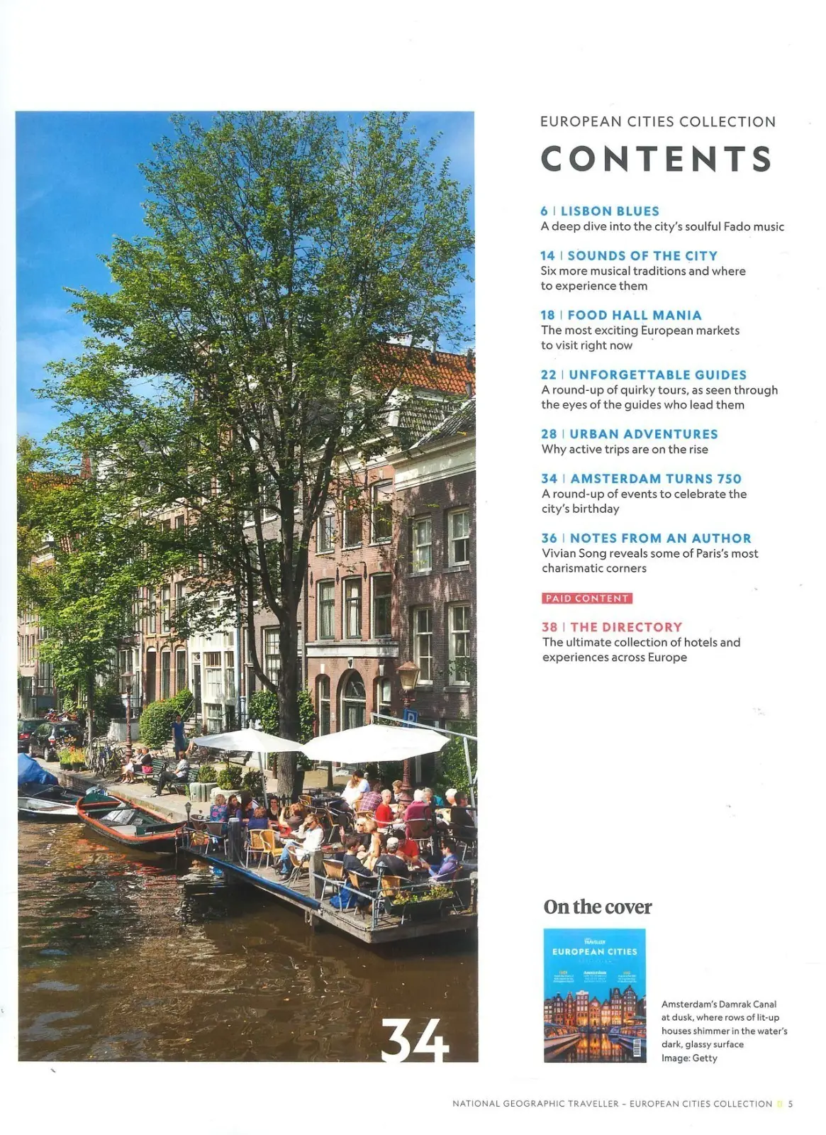 National Geographic Traveller Magazine European Cities Collection, Holiday, 2025 - image 2 | Free standard UK delivery included | Discount Quality Products