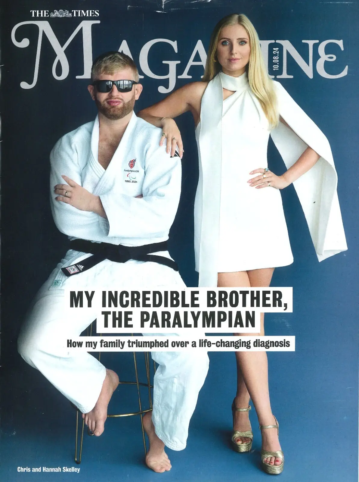 Times Magazine: Hannah & Chris Skelley, Jonny Wilkinson, Grace Campbell 10.8.24 - Free standard UK delivery included | Discount Quality Products