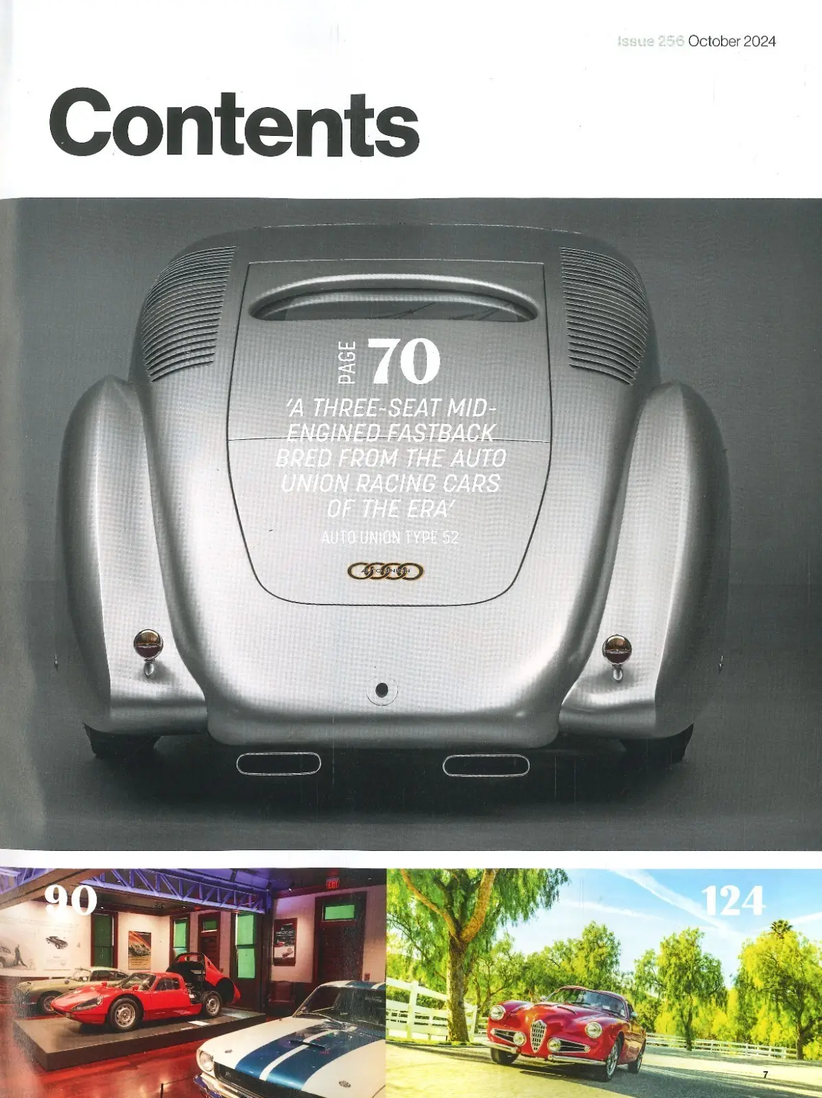 Octane Magazine #256, Ferrari V8 Greats, Aston Martin Bulldog, Jaguar, Oct 2024 - image 2 | Free standard UK delivery included | Discount Quality Products