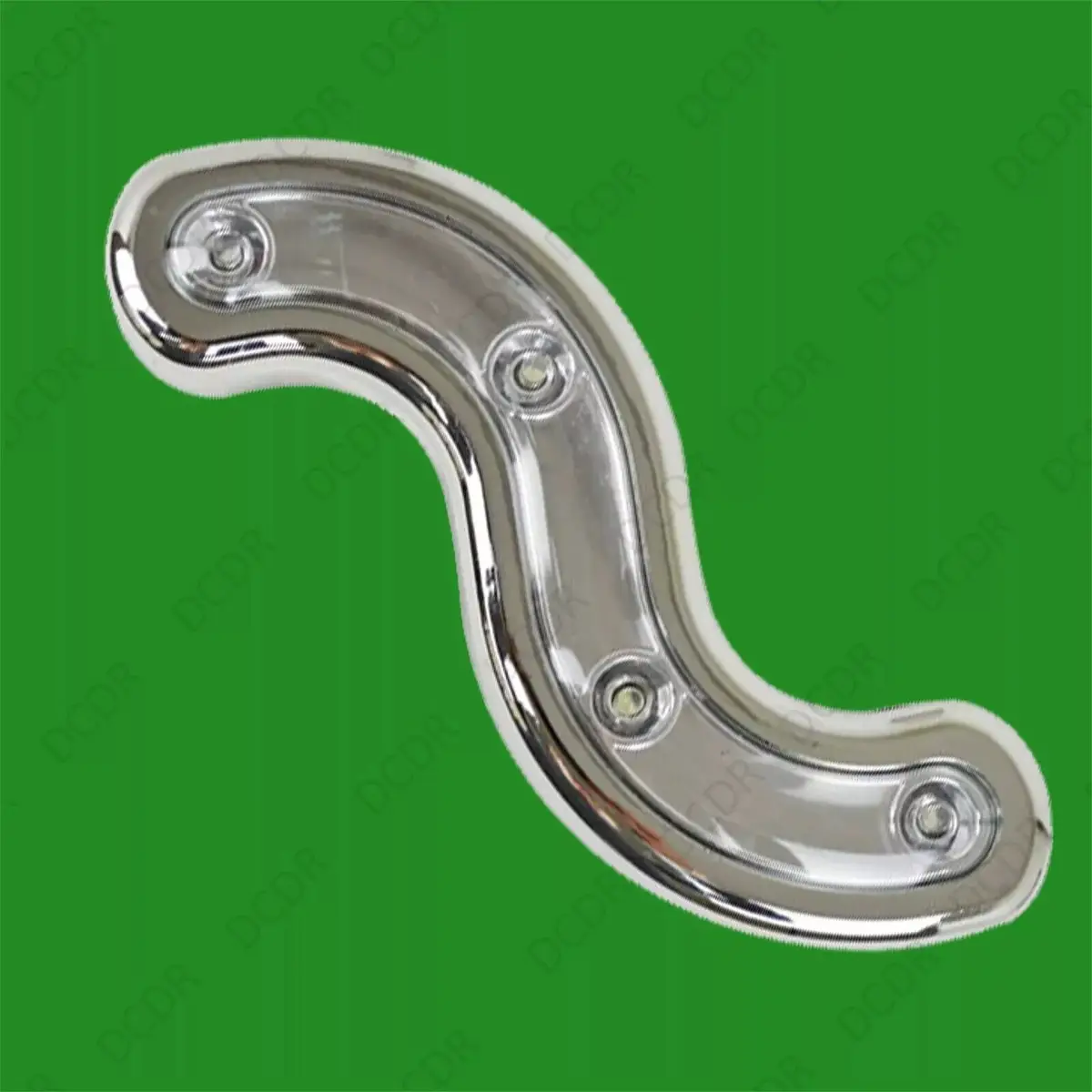 4 LED Chrome Push On Wavy Light Camping, Garden, Wardrobe, Cupboard, Household - image 5 | Free standard UK delivery included | Discount Quality Products