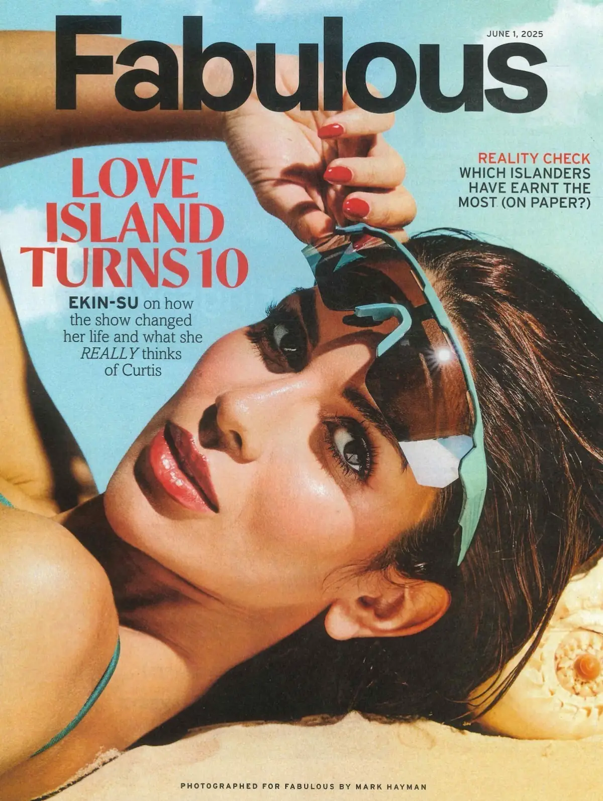 Fabulous Magazine: Ekin-Su, Kai Widdrington, Michaela Strachan, Fashion, 1.6.25