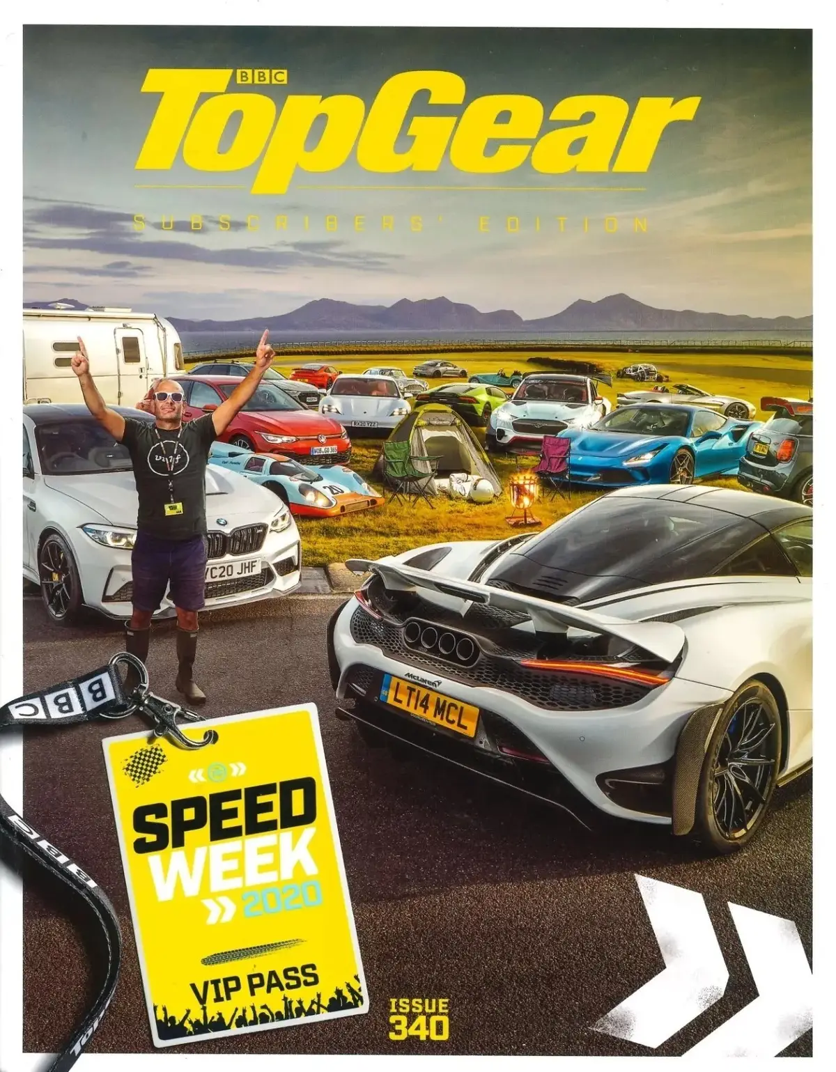 BBC Top Gear Magazine: Issue #340, Lambo, Porsche, Ferrari, McLaren, Nov 2020