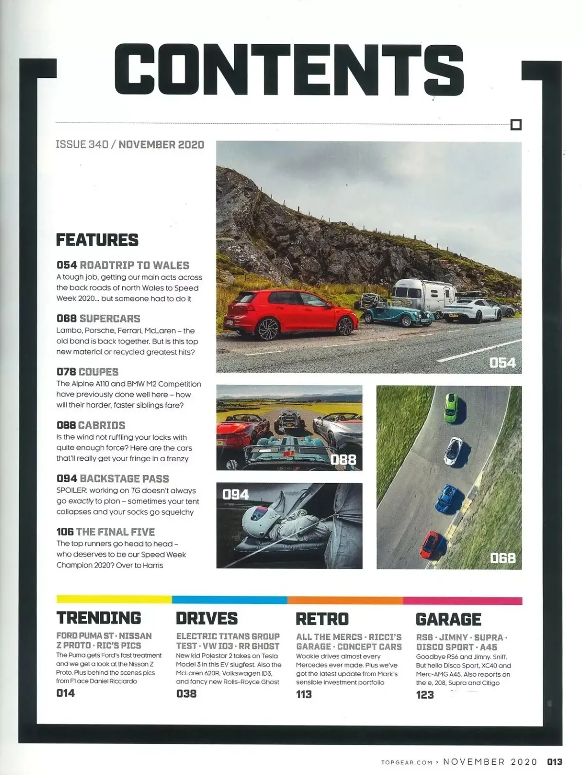 BBC Top Gear Magazine: Issue #340, Lambo, Porsche, Ferrari, McLaren, Nov 2020 - image 3 | Free standard UK delivery included | Discount Quality Products