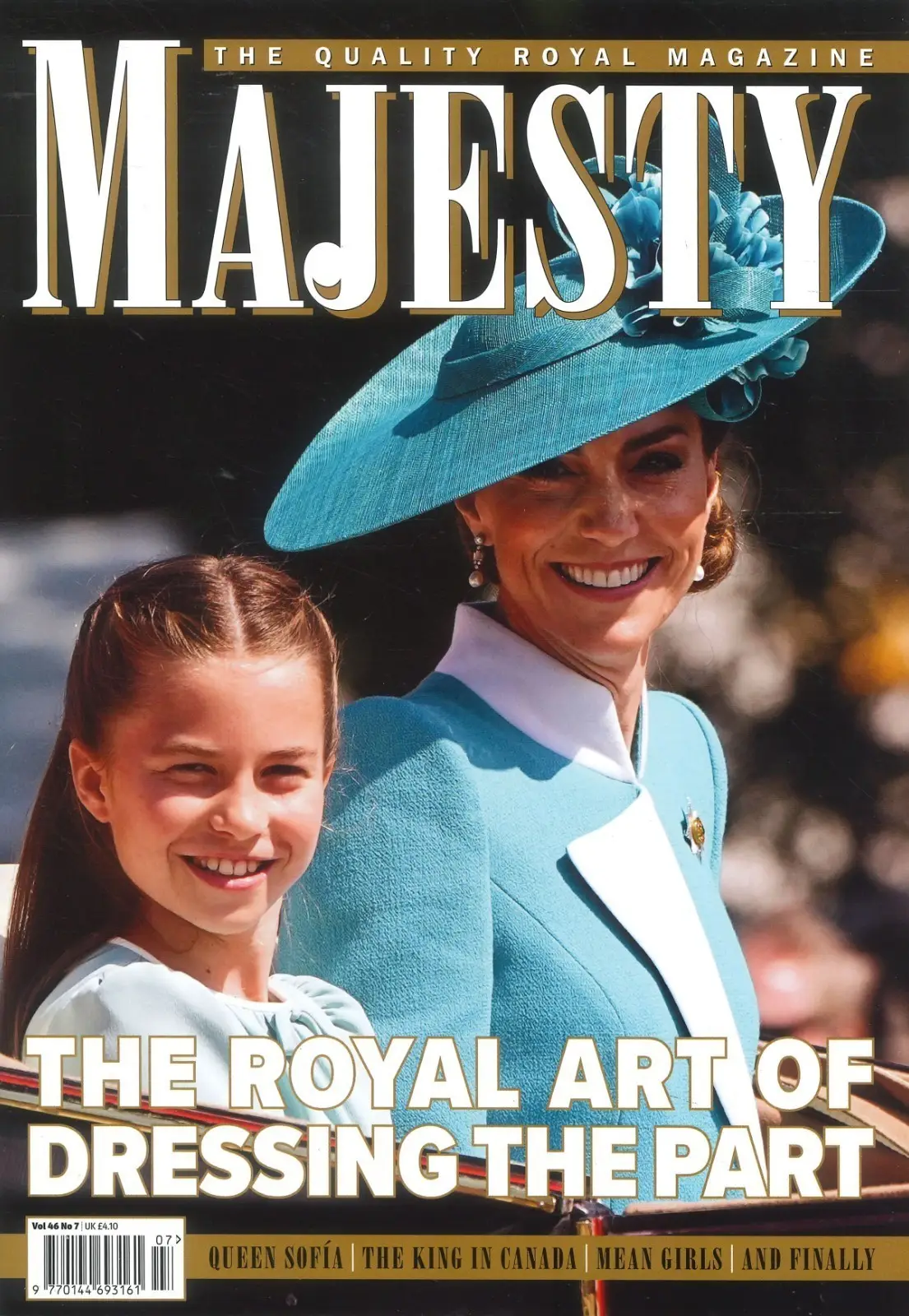Majesty Magazine: Princess Kate, Charlotte, King Charles, Camilla, July 2025