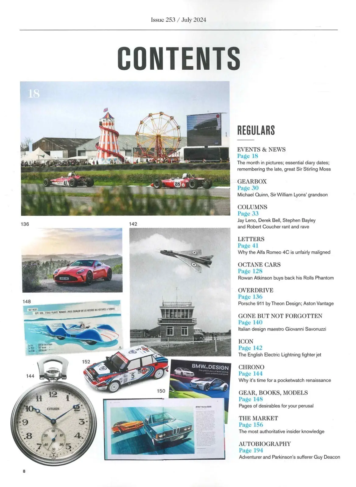 Octane Magazine #253, Porsche 911s, Rowan Atkinson's Rolls-Royce, Cars July 2024 - image 4 | Free standard UK delivery included | Discount Quality Products