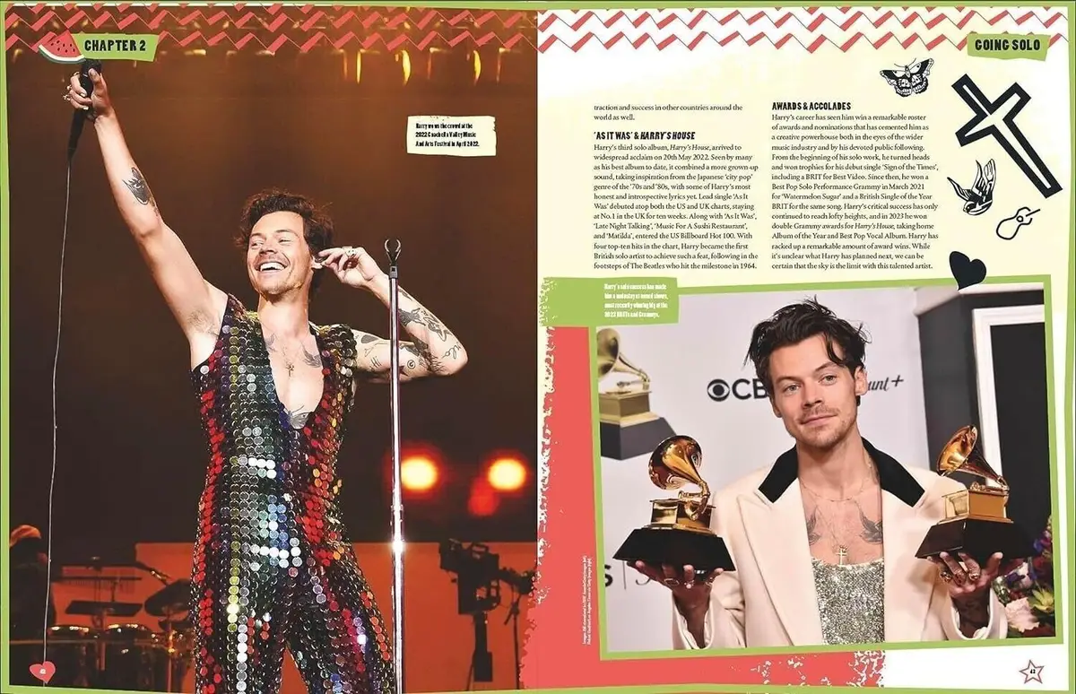 Ultimate Harry Styles Magazine Fan Pack, 9 Gifts, 2024 Calendar, A1 Posters - image 7 | Free standard UK delivery included | Discount Quality Products