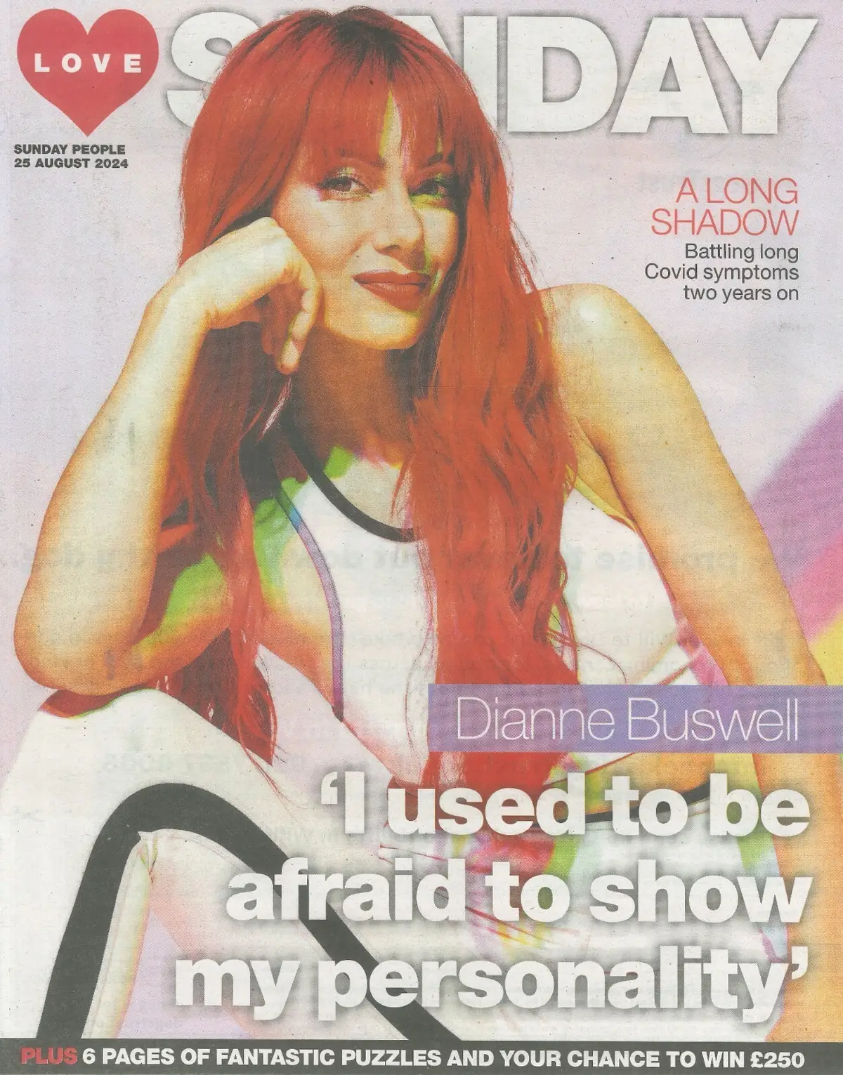 Love Sunday Magazine, Strictly Dancing Come Pro Dianne Buswell 25.8.24