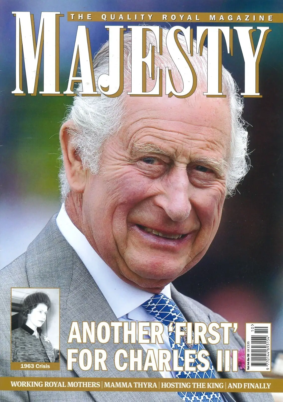 Majesty Magazine: King Charles III, Queen Elizabeth II, Princess Kate, Oct 2023