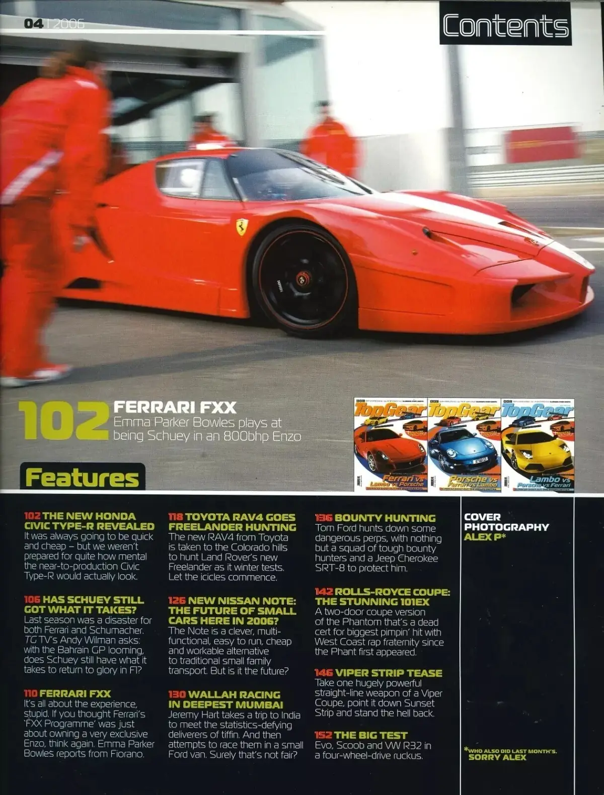BBC Top Gear Magazine: Issue #151, Ferrari 599, Lambo, Porsche 911, April 2006 - image 2 | Free standard UK delivery included | Discount Quality Products