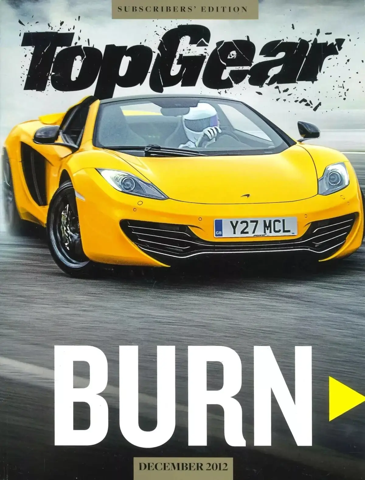 BBC Top Gear Magazine: Issue #237, McLaren 12C Spider, Range Rover, Dec 2012