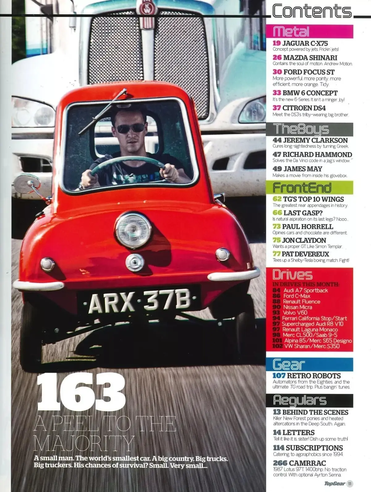 BBC Top Gear Magazine: Issue #210, Lambo Sesto Elemento, Nov 2010 (Slight Wear) - image 4 | Free standard UK delivery included | Discount Quality Products