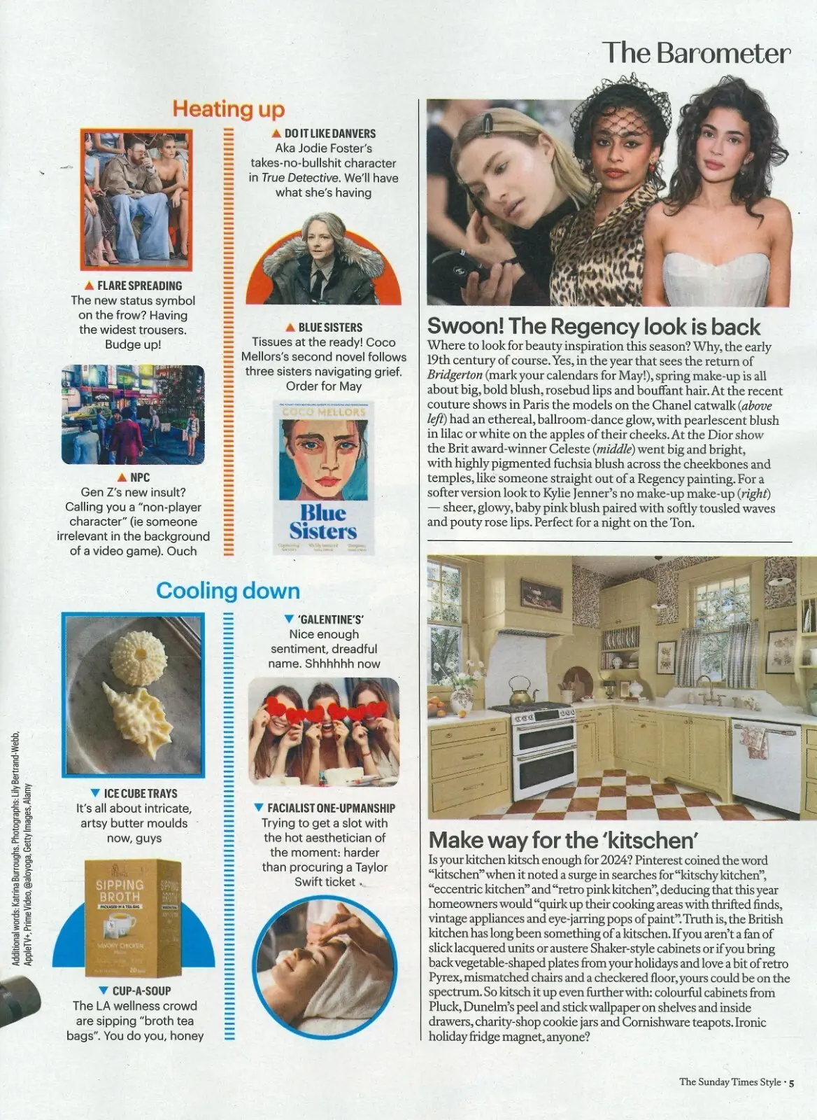 Sunday Times STYLE Magazine Cover 1, 40 Years of London Fashion Week, 11.2.24 - image 2 | Free standard UK delivery included | Discount Quality Products