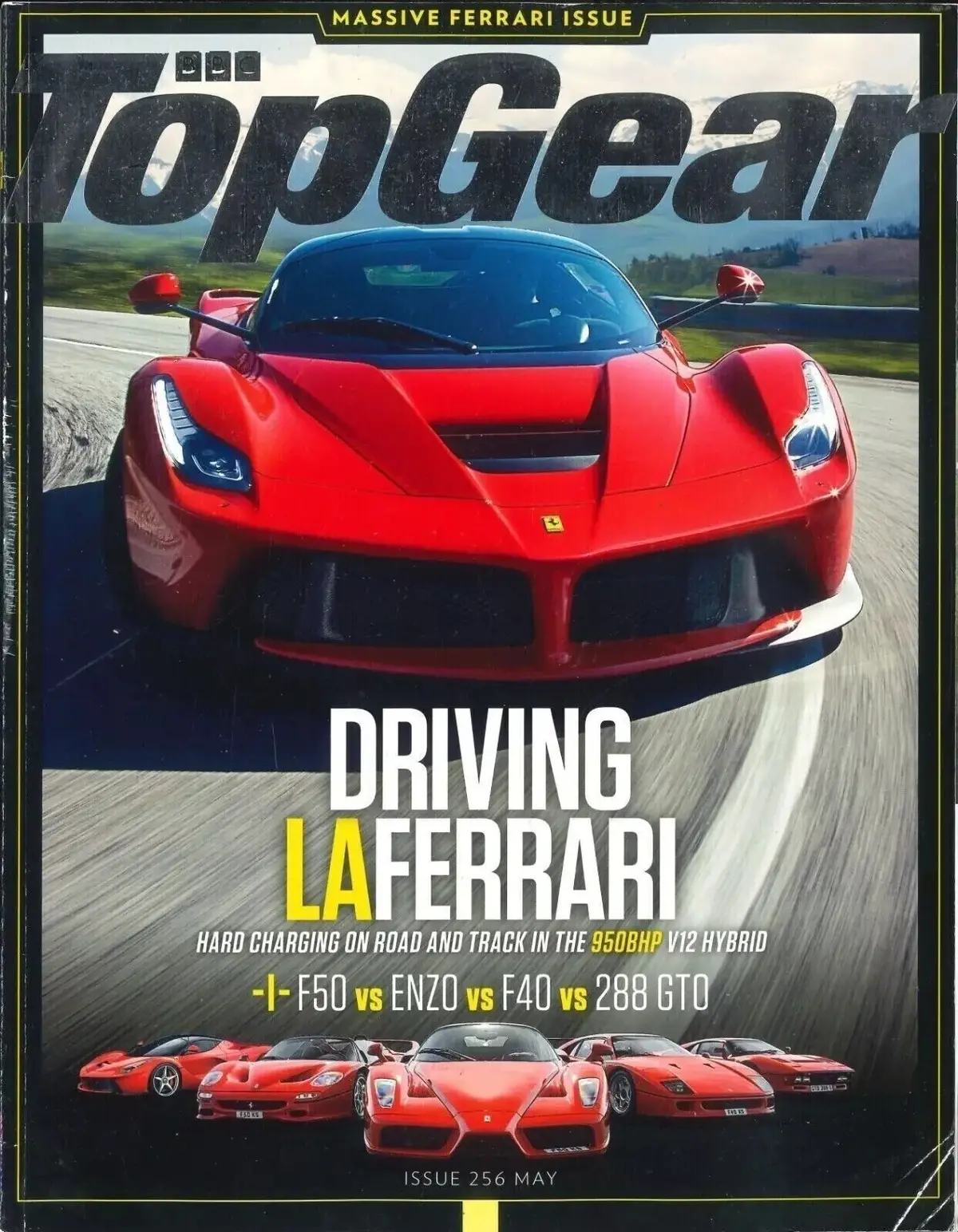 BBC Top Gear Magazine: Issue #256, Driving LaFerrari, Ferrari Special, May 2014