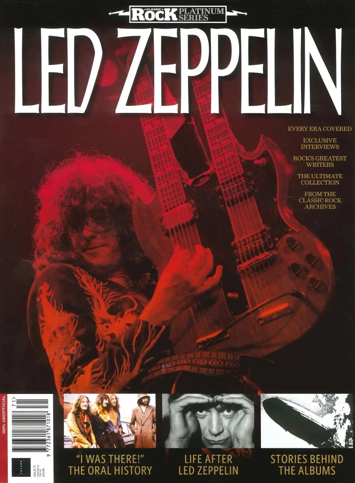 Classic Rock Magazine: Platinum Series, Led Zeppelin, Robert Plant, Jimmy Page