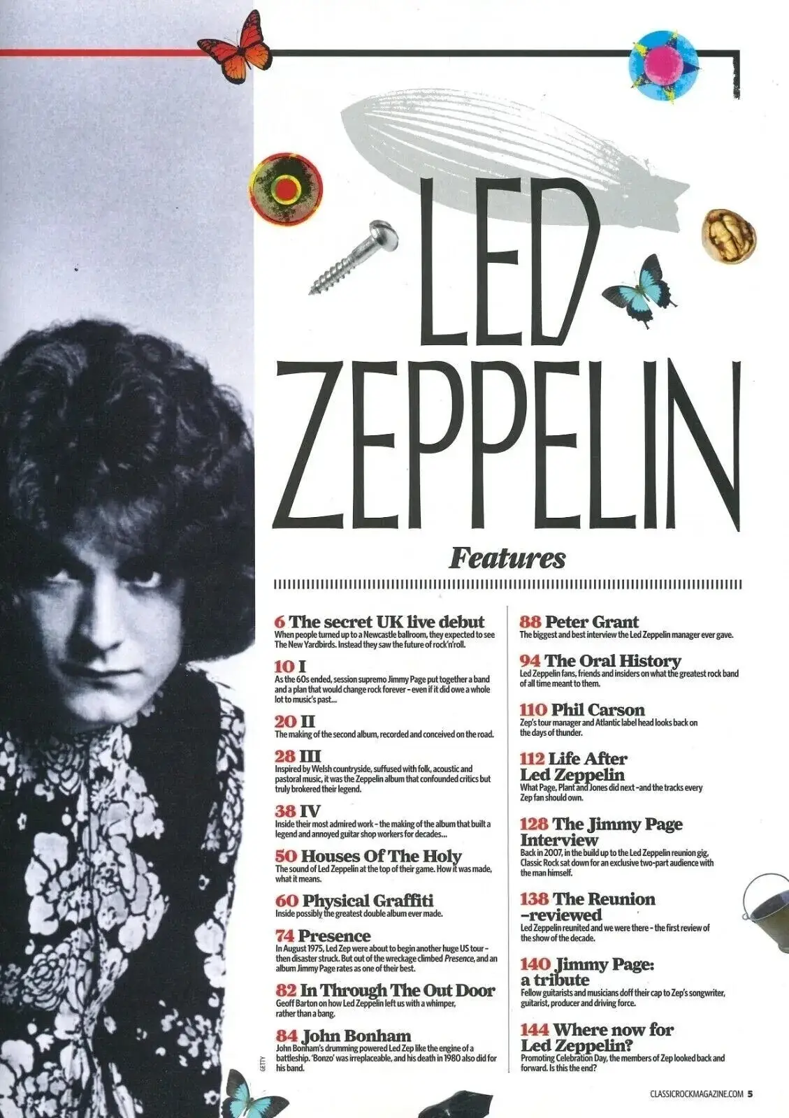 Classic Rock Magazine: Platinum Series, Led Zeppelin, Robert Plant, Jimmy Page - image 2 | Free standard UK delivery included | Discount Quality Products
