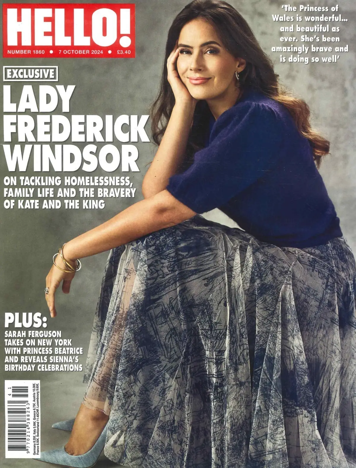 HELLO! Magazine: Lady Frederick Windsor, Madonna, Gaga, Kendall Jenner, 7.10.24
