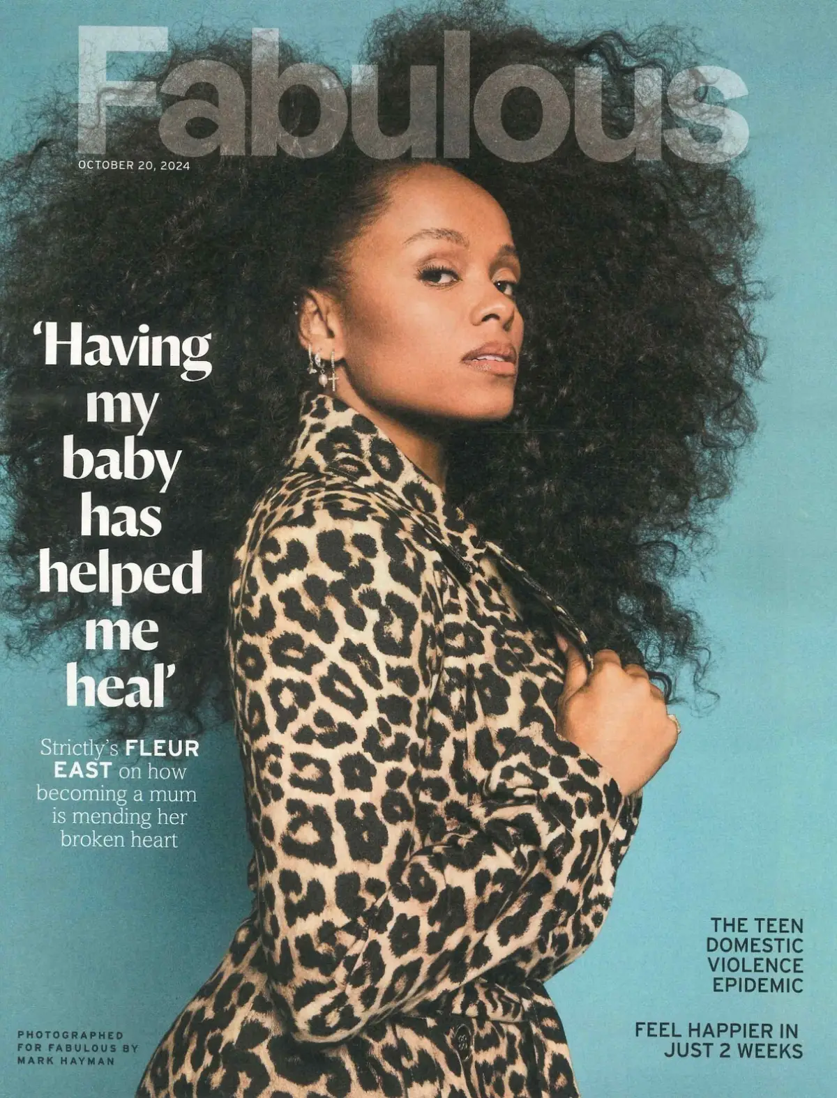 Fabulous Magazine: Fleur East, Paula Hawkins, Bianca Gascoigne, Fashion 20.10.24